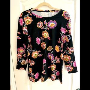 Women’s XL Kim Rogers Perfectly Soft Long Sleeve Top